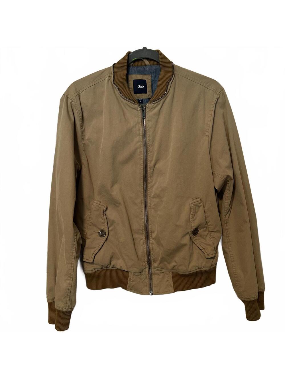 Bomber Utility Jacket size small men’s khaki Gap